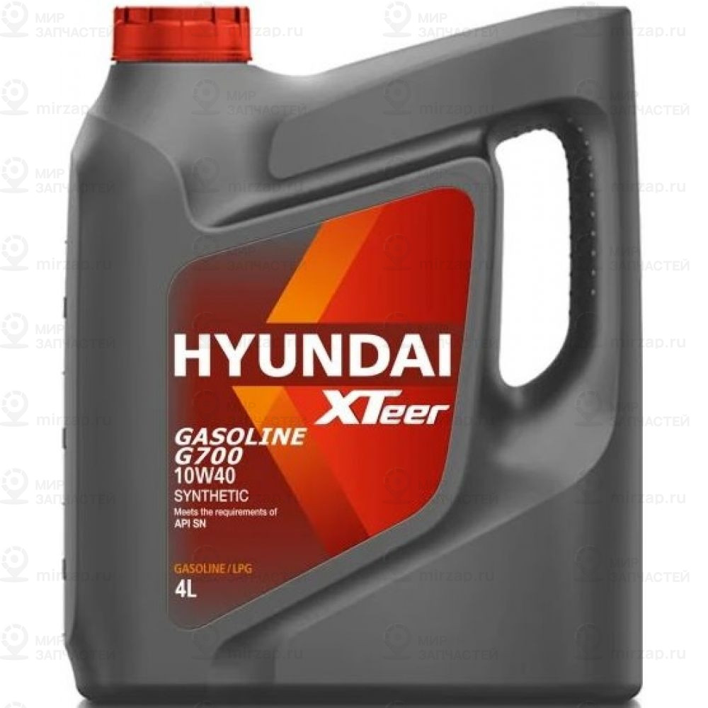 Масло Моторное Hyundai Xteer Gasoline G700 Sn 10W-40 4 Л 1041014 HYUNDAI XTEER 1041014