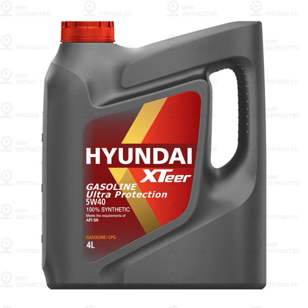 Масло Моторное Hyundai Xteer Gasoline Ultra Protection 5W-40 4 Л 1041126
 HYUNDAI XTEER 1041126
