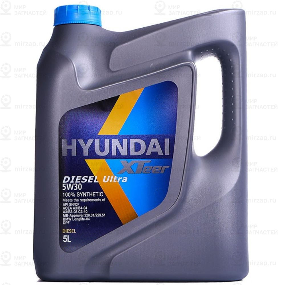 Масло Моторное Hyundai Xteer Diesel Ultra 5W-30 5 Л 1051222 HYUNDAI XTEER 1051222