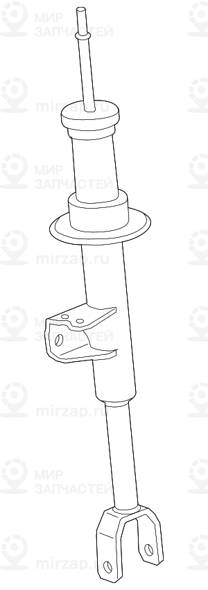 Federbein Vorn Rechts
 BMW 31316866594