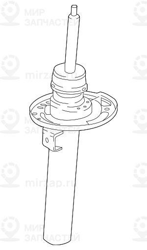 Federbein Vorn Rechts
 BMW 31316879306