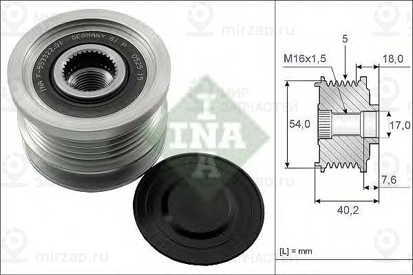 Запчасть INA 535014310