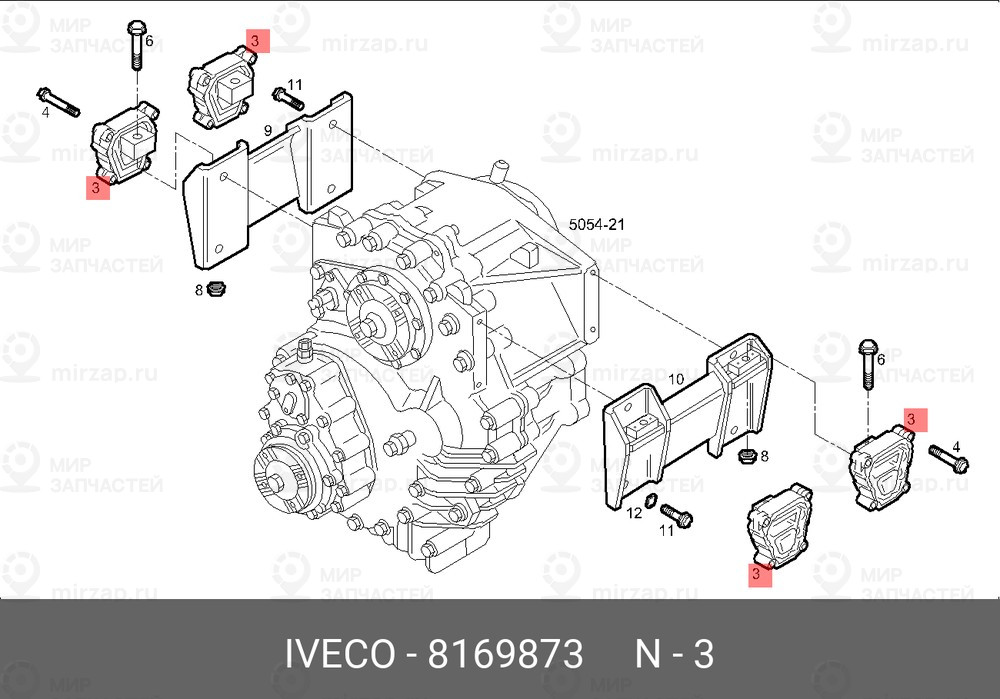 Запчасть IVECO 8169873