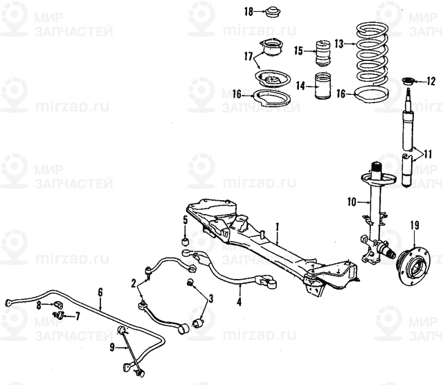 Верхняя опора амортизационной стойки
 BMW 31331139438