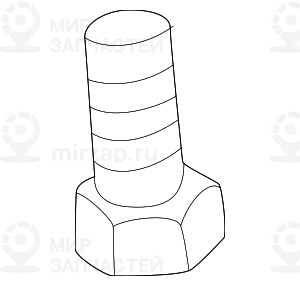 Штифт M8X18 ZNS3
 BMW 31336765744
