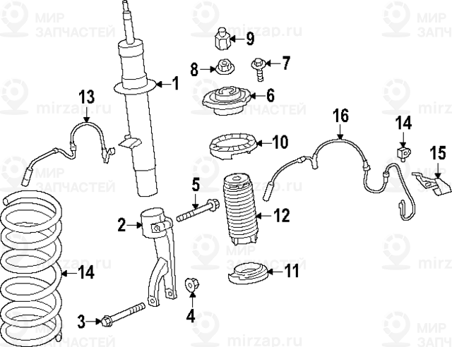 Schraubenfeder Vorne
 BMW 31336889050