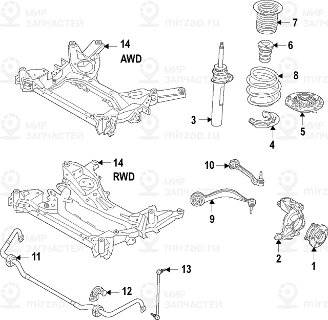 Schraubenfeder Vorne
 BMW 31336889990