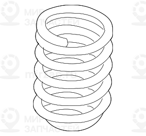 Витая Пружина Передняя
 BMW 31337847700
