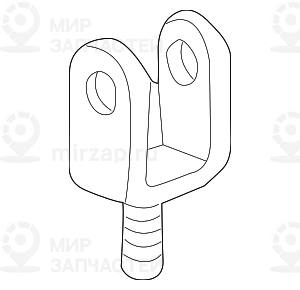 Кронштейн стойки крепления
 BMW 31351127263