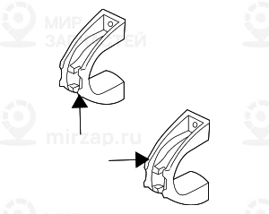 Удерживающая скоба стабилизатора
 BMW 31356757099