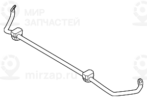 Стабилизатор с резиномет.шарниром Пд
 BMW 31356798565