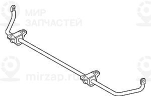 Стабилизатор с резиномет.шарниром пд
 BMW 31357850119