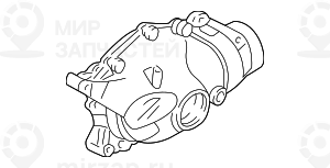 Оборотный редуктор переднего моста I=45:13=3,46
 BMW 31507500799