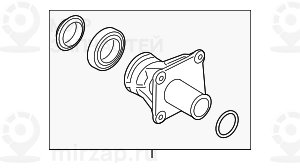 Опорный кронштейн
 BMW 31507575060
