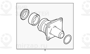 Опорный кронштейн
 BMW 31507587861