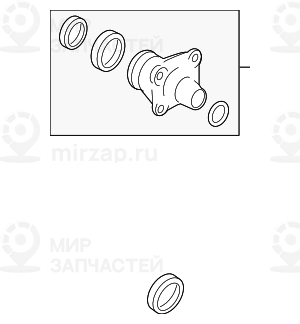 Опорный кронштейн
 BMW 31507601995
