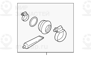 Ремонтный комплект гофрир.кожуха Наруж
 BMW 31607549468