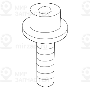 Зажимной винт M10X1X22-10.9
 BMW 32106765080