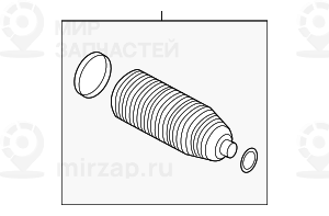 Ремонтный комплект гофрированного кожуха ZF
 BMW 32106785993