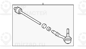 Поперечная рулевая тяга
 BMW 32106787472