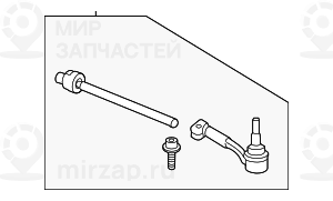 Поперечная рулевая тяга П
 BMW 32106799965