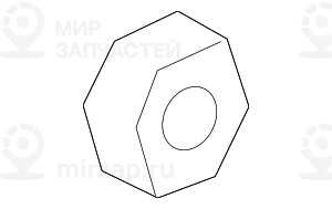 Гайка шестигранная M14X1,5MM
 BMW 32116774889