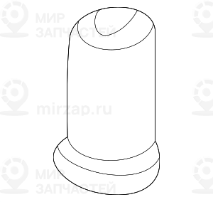 Резинометаллический шарнир D=27MM
 BMW 32211136452
