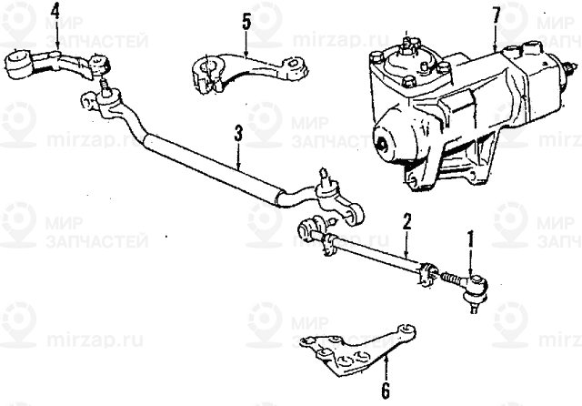 Рычаг поворотного кулака D=30MM
 BMW 32211137467