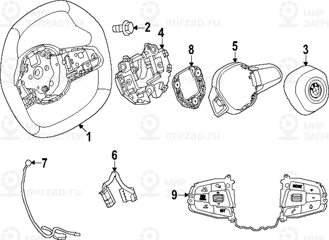 Lenkradelektronik
 BMW 32305B4FF40