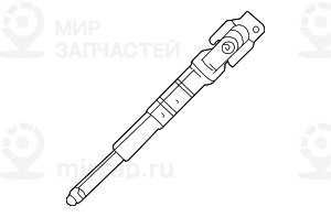 Нижняя секция вала рулевого управления
 BMW 32306764006