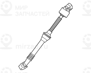 Нижняя секция вала рулевого управления
 BMW 32306780893