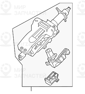 Рулевая колонка с электроприводом
 BMW 32306780899