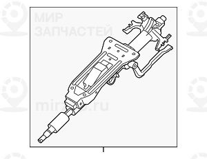 Рулевая колонка с механическим приводом
 BMW 32306786899