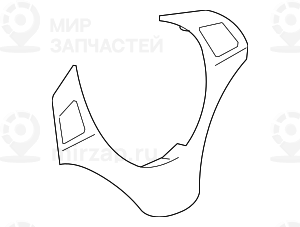 Крышка рул.колеса черн./perlglanz chrom
 BMW 32306850540