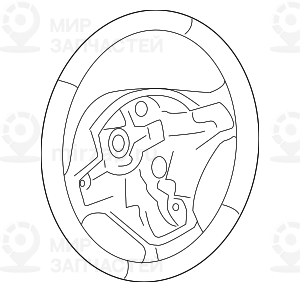 Рулевое колесо кожа
 BMW 32306854753