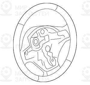 Спортивное рулевое колесо, кожа
 BMW 32306863342