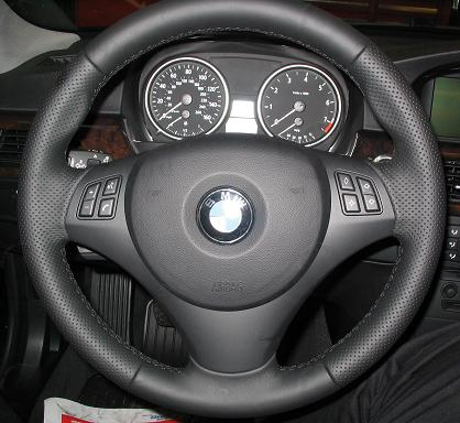 Mспортивное рулевое колесо с нпб,кожа
 BMW 32307839114