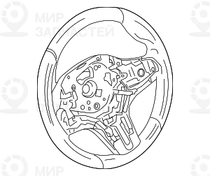 M Sportlenkrad Leder
 BMW 32308008181