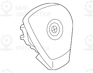 Airbagmodul Fahrerseite
 BMW 32308092481