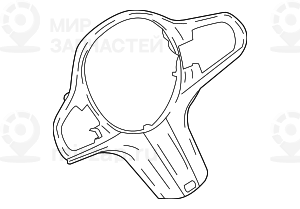 Декоративная Накладка На Рулевое Колесо
 BMW 32308094051