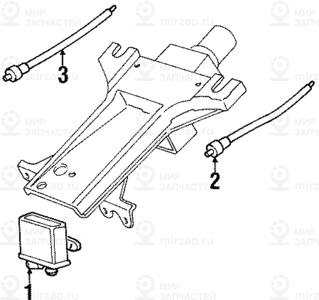 ЭБУ рулевой колонки
 BMW 32311160011