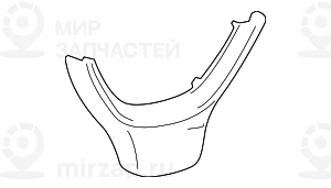 Крышка м/ф рулевого колеса в M-ст. черн SPORTLENKRAD
 BMW 32337841892