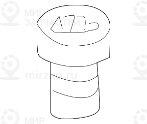 Болт с внутренним Torx M6X15
BMW 32341097110
