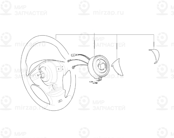 Запчасть BMW 32342229430