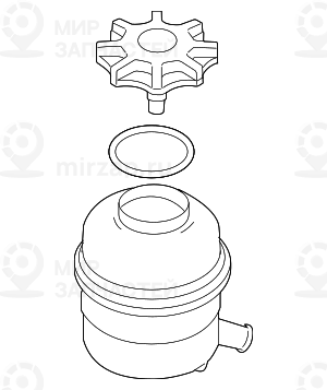 резервуар для масла
 BMW 32412228855