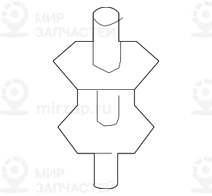 Резинометаллический шарнир H=17
BMW 32416769256