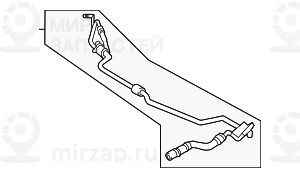 Возвратный трубопровод Dynamic Drive PART 2
 BMW 32416776810