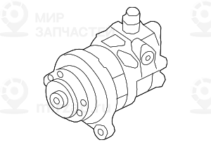 Насос гидроусилителя рулевого управления! заменен на 32414078162
 BMW 32416787347