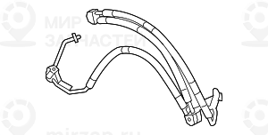 Эласт.шланг Adaptive Drive 1-я часть
 BMW 32416788261