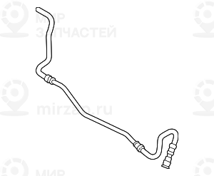 Обратный трубопровод радиатора
 BMW 32416794672